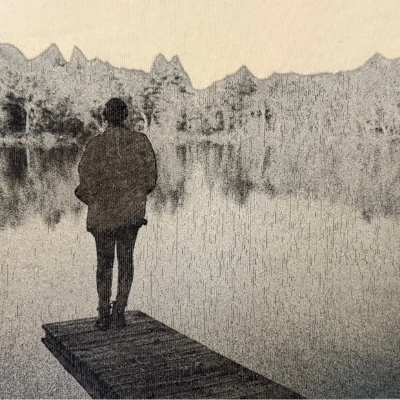 Taylor Swift "cowboy like me" crewneck sweatshirt, from the evermore album. XL. - Picture 5 of 7